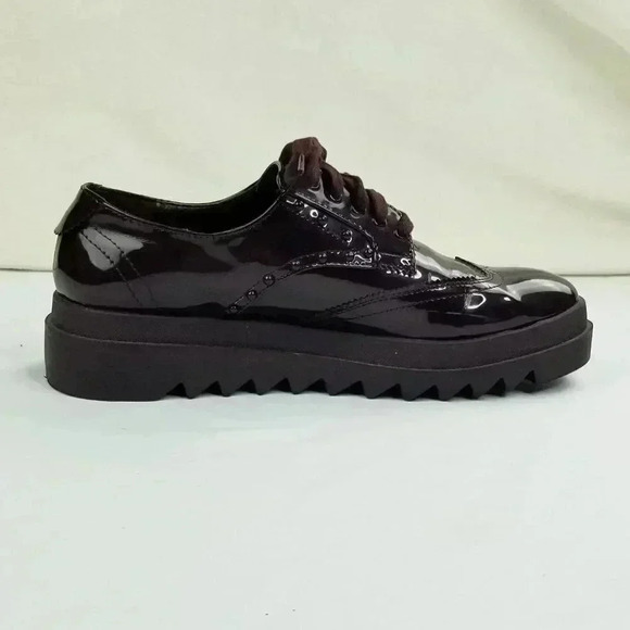 Zara Women Size 38 (U.S. 7.5-8) Patent Leather - Picture 3 of 12